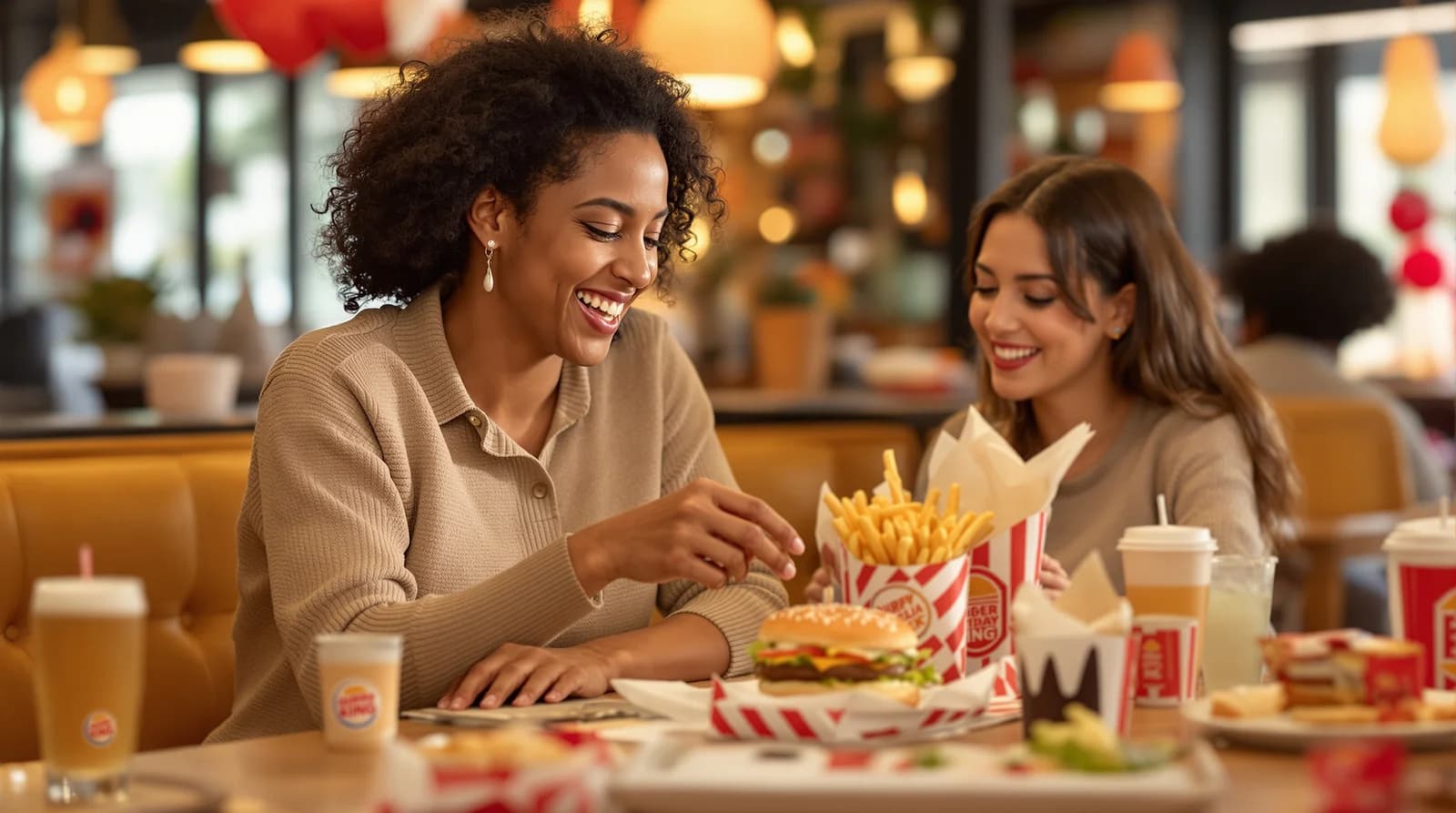 Un Hamburger offert chez Burger King