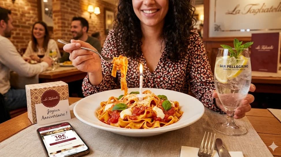 10€ de remise chez La Tagliatella