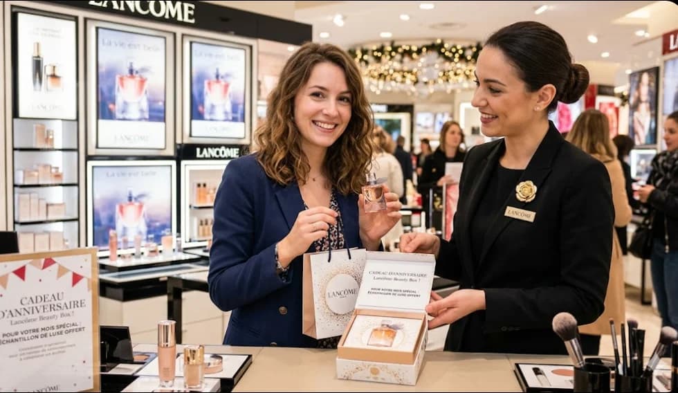 Échantillon de luxe Lancôme offert