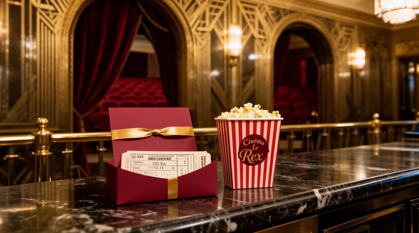 Une place de cinema offerte le jour de son anniversaire.